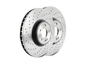 ES#4265885 - 0004212312KT1 - Front Brake Rotors - Pair (360x36) - Restore factory braking - FREMAX - Mercedes Benz
