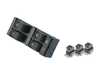 ES#2778044 - 4B0959851BKT1 - Window Switch Kit - Sabre (Black) - Includes all four interior window switches - Assembled By ECS - Audi