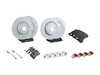 ES#4643364 - 0004212012070KT2 - Front & Rear Brake Service Kit - Featuring Zimmerman rotors and TRW Ceramic pads - Assembled By ECS - Mercedes Benz