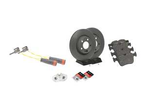 ES#4643408 - 0004231812KT2 - Rear Brake Service Kit - Featuring Brembo rotors, and Ceramic pads - Brembo - Mercedes Benz