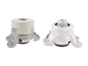 ES#4689858 - 2532401000KT - Engine Mount Kit - Featuring Vaico Left & Right Vaico Hydro Bearing Engine Mounts - Assembled By ECS - Mercedes Benz