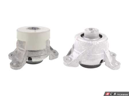 ES#4689858 - 2532401000KT - Engine Mount Kit - Featuring Vaico Left & Right Vaico Hydro Bearing Engine Mounts - Assembled By ECS - Mercedes Benz