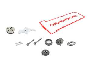 ES#4708502 - AVCN52VANOSKT - N52 Vanos Adjustment Unit Kit - Includes intake and exhaust units, valve cover gasket, upper timing chain guide, valve cover screws, eccentric shaft sensor gasket and VANOS actuator gasket. - Assembled By ECS - BMW