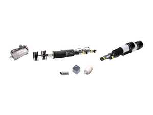 ES#4674142 - 2203202438KT3 - Complete Front & Rear Air Suspension Air-Matic Strut Kit - Featuring Arnott Air Suspension Compressor, Filter, Relay, Valve Block & Front and Rear Struts - Arnott - Mercedes Benz