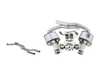 ES#4056945 - 242313+245106KT1 - Superprint Cat-Back Exhaust System - No Tips - Stainless steel cat-back system with dual mufflers - Supersprint - Porsche