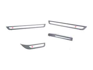 ES#2739736 - 8R0853374G01CKT - SQ5 Door Sill Kit - Satin Black - Includes a full set of door sills featuring the SQ5 logo - Genuine Volkswagen Audi - Audi