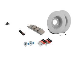 ES#2772068 - 0044209220KT2 - Rear Brake Service Kit - Featuring Genuine Mercedes-Benz Rotors And Pads - Genuine Mercedes Benz - Mercedes Benz