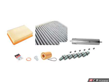 ES#2723113 - E39M52IN2DGKT - "Dry" Inspection II Service Kit - Includes spark plugs and all filters - add your preferred fluids for a complete service - Genuine BMW - BMW