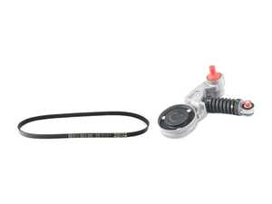 ES#3677887 - 079903137agktKT - Accessory Belt Kit - Belt service kit includes belt, tensioner, & hardware to keep your belt where it should be! - Assembled By ECS - Audi