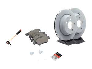 ES#3663801 - 0004230912KT1 - Rear Brake Service Kit - Comprehensive Kit to service both rear axles on your Mercedes-Benz E350 4Matic - Genuine Mercedes Benz - Mercedes Benz