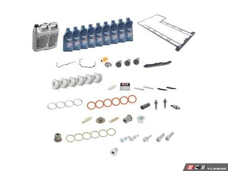 ES#3161661 - 11317834163KT2 - Ultimate Timing Chain Kit - Contains all required components for replacement of timing chains & oil pump drive chain using genuine BMW and original equipment parts - Assembled By ECS - BMW