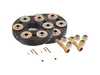 ES#2772106 - 1704100015KT6 - Propeller Shaft Flex Joint Kit - Includes both the front and rear flex joints - Febi - Mercedes Benz