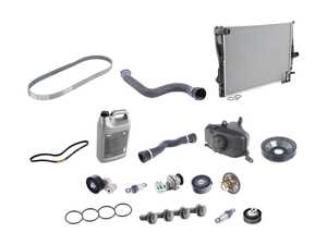 ES#3524382 - 11517839062KT9 - Cooling System Refresh Kit - Level 3 - The ultimate kit to eliminate your cooling system issues and get you back on the road worry free - Assembled By ECS - BMW