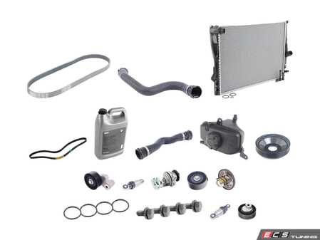 ES#3524382 - 11517839062KT9 - Cooling System Refresh Kit - Level 3 - The ultimate kit to eliminate your cooling system issues and get you back on the road worry free - Assembled By ECS - BMW