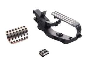 ES#2612264 - 2033000904KT1 - AMG Pedal Kit - Includes accelerator pedal, brake pedal, and parking brake pedal - Genuine Mercedes Benz - Mercedes Benz