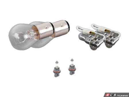 ES#2739234 - 0015444594KT - Headlight Bulb Refresh Kit - Everything you need to replace all the bulbs in both headlights. - Genuine Mercedes Benz - Mercedes Benz