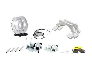 ES#4755618 - 34216768698KT - BMW 328i Performance Brake Kit - Rear - Assembled By ECS - BMW