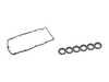 ES#3648564 - 95510448300KT1 - 2004-2006 V6 Cayenne Valve Cover Gasket Kit - Includes Victor Reinz Valve Cover and Six Spark Plug Seals - Assembled By ECS - Porsche