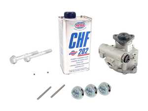 ES#3988597 - 99631405002KT - 986 / 987 / 996 / 997 Power Steering Pump Service Kit - A comprehensive kit to replace your power steering pump - Includes New Genuine Pump, Genuine Hardware, and OE Pentosin Fluid - Genuine Porsche - Porsche