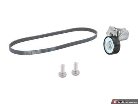 ES#3714247 - n10766301KT - Accessory Belt Kit - Keep your drive belt tight with a new belt, tensioner, and hardware - Assembled By ECS - Volkswagen