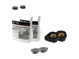 ES#2765909 - 5k0121251hKT - Radiator Installation Kit - Upper and lower mounts plus Genuine G12Evo Coolant - Genuine Volkswagen Audi - Volkswagen