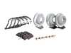ES#2619466 - 95135104102PEKT - Performance Front & Rear Brake Service Kit - Featuring Sebro cross-drilled rotors and Hawk HPS brake pads - Assembled By ECS - Porsche