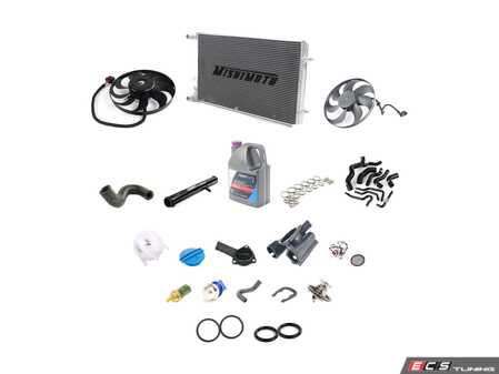 ES#2770834 - MKIV12VCOOLKT3 - ECS Cooling System Refresh Kit With Black ECS Water Pipe - This comprehensive kit eliminates weak spots in your cooling system and replaces them with performance options. - Assembled By ECS - Volkswagen