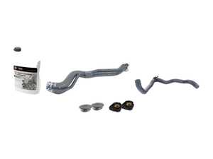 ES#2972976 - 1K0121367MKT2 - Radiator Installation Kit - Upper and lower mounts plus 1 gallon of G13 coolant as well as upper and lower radiator hoses. - Genuine Volkswagen Audi - Volkswagen