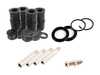 ES#2954067 - 1K06151234DKT2 - Front Pad And Rotor Installation Kit - Restore both calipers while installing new pads and rotors - Assembled By ECS - Volkswagen