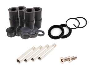 ES#2954067 - 1K06151234DKT2 - Front Pad And Rotor Installation Kit - Restore both calipers while installing new pads and rotors - Assembled By ECS - Volkswagen