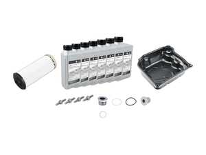 ES#4821102 - 0gc325201kKT1 - Automatic Transmission Service Kit  - Includes filter, gasket, drain plug, fill plug, and fluid - Genuine Volkswagen Audi - Audi