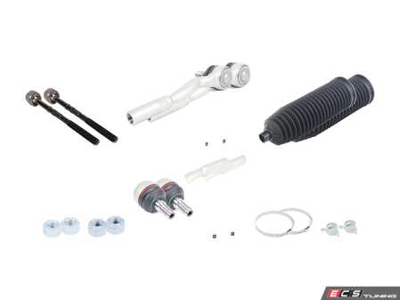 ES#3663536 - w211e55tierodKT - W211 E55 Inner And Outer Tie Rod Kit - Comprehensive Kit to service inner and outer tie rods on your W211 E55 - Genuine Mercedes Benz - Mercedes Benz
