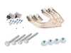ES#3647723 - 2113300138KT - W211 Front Upper Control Arm Kit With Hardware - Everything you need to replace the two front upper control arms on your W211 - Genuine Mercedes Benz - Mercedes Benz
