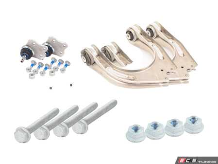 ES#3647723 - 2113300138KT - W211 Front Upper Control Arm Kit With Hardware - Everything you need to replace the two front upper control arms on your W211 - Genuine Mercedes Benz - Mercedes Benz