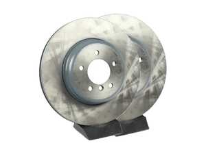 ES#4348938 - 34116782593KT2 - Front Brake Rotors - Pair (348x30) - Featuring a two piece design and an aluminum hat - Febi - BMW