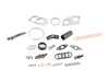 ES#3675375 - 11657795047KT - Turbo Installation Kit - Front And Rear  - All hardware required for a successful install utilizing high quality aftermarket components - Assembled By ECS - BMW