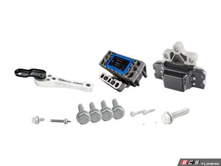 ES#2778998 - 1k0199262amKT - Drivetrain Mount Kit - Includes all mounts with required hardware - Genuine Volkswagen Audi - Volkswagen