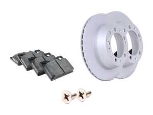 ES#2597628 - 477405083ARPKT1 - Performance Rear Brake Service Kit - Featuring Zimmerman Z-Coated rotors and Hawk HPS brake pads  - Assembled By ECS - Porsche