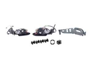 ES#2608381 - 8F1857409AG3FZKT - Euro Folding Mirror Kit - Everything needed to install European electric folding mirrors on your A5/S5 cabriolet  - Genuine European Volkswagen Audi - Audi