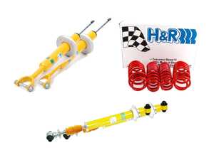 ES#2708055 - 29996-2KT - Cup Kit - H&R Race Springs With Bilstein Sport Shocks - Aggressive looks with ultimate handling - Assembled By ECS - Audi