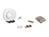 ES#2762575 - 0054209520KT2 - Front Brake Service Kit  - Featuring ECS V5 Rotors And Akebono-Euro Ceramic Pads - Assembled By ECS - Mercedes Benz