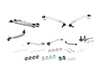 ES#2598823 - 4F0498811AKT - Complete Front Control Arm Kit W/ Tie Rod Ends - Includes new control arms and tie rod ends with hardware - Lemforder - Audi