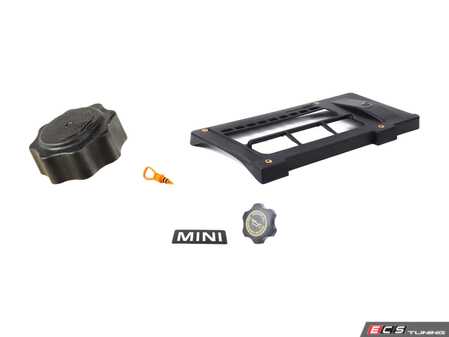 ES#2593510 - 11651524539KT - Engine Cover Kit - Clean up your engine bay with new engine cover kit - Genuine MINI - MINI