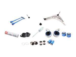 ES#4316087 - e46nonmpsoKT - Front And Rear Performance Suspension Upgrade Kit - Front And Rear Performance Suspension Overhaul - Featuring Turner Motorsport components to replace worn OE rubber bushings - Assembled By ECS - BMW