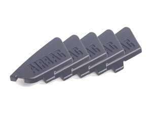 ES#2652268 - 51438253024KT - Right Side Airbag Trim Cover - Black - pack of 5 - Genuine BMW - BMW
