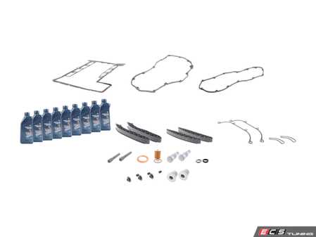 ES#2772154 - 11317838479KT - Timing Chain Kit  - Contains required components for replacement of timing chain guide rails using genuine BMW parts - Genuine BMW - BMW