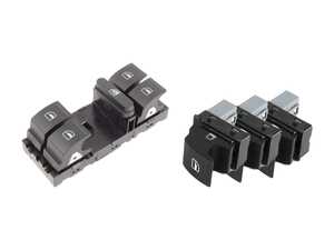 ES#2960662 - 7l6959855b3x1KT - Window Switch Kit - Replace all you window switches at one time! - Genuine Volkswagen Audi - Volkswagen