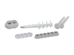 ES#3675590 - 97034105304KT4 - 2010-2013 970 Panamera Front Lower Control Arm Hardware Kit - All necessary hardware to perform a lower control arm replacement on both front axles - Genuine Porsche - Porsche