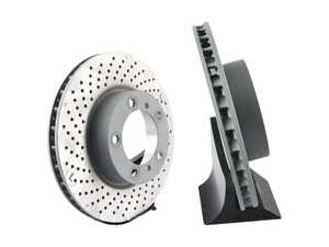 ES#3663808 - 98135140101KT1 - Front Brake Rotors - Pair (315x28) - Restore the stopping power in your vehicle. - Sebro - Porsche
