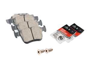 ES#5388058 - 3QF615301JKT8 - Rear Brake Service Kit - VW Atlas (310x22) - Featuring Zimmerman Rotors, Akebono pads, and wear sensors - Assembled By ECS - Volkswagen
